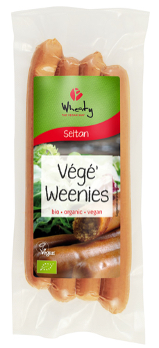 Wheaty Hot dog weenies vegan bio 200g